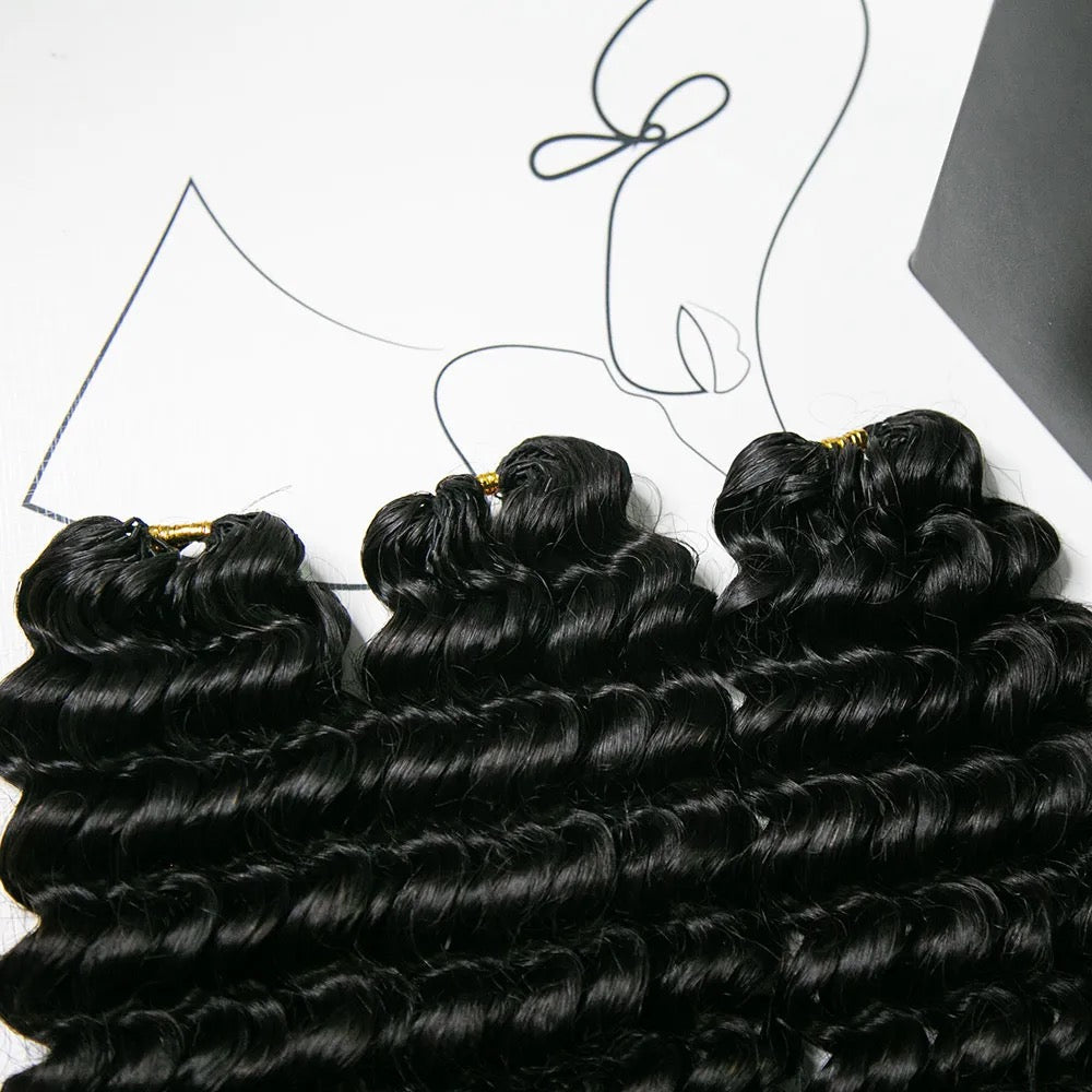 Loose Curly Crochet Hair (Used for Miracle Knots)