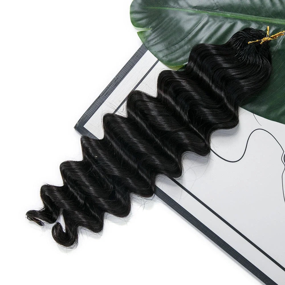 Loose Deep Wave Crochet Hair (Used for Miracle Knots)