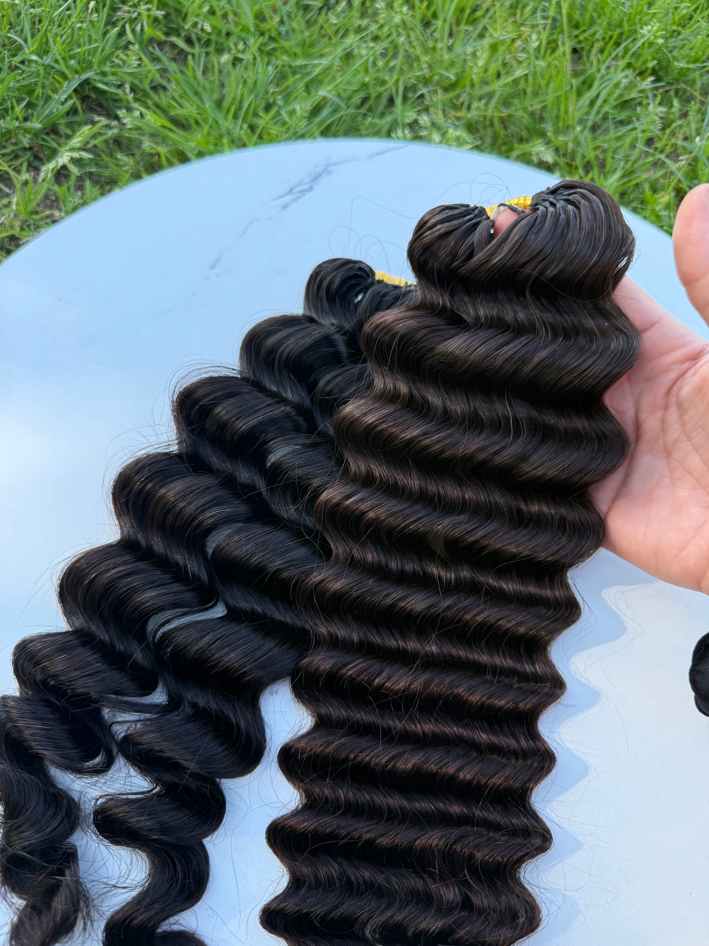 Deep Wave Crochet Hair | (Used for Miracle Knots)